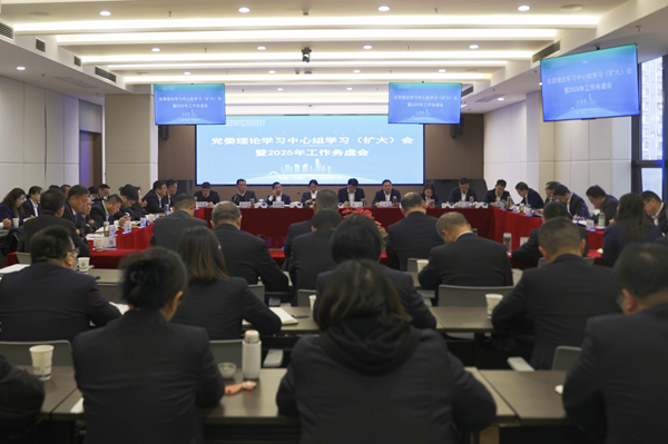 聚焦问题研对策，务虚求实谋发展 彩神v集团等三家公司召开党委理论学习中心组学习扩大会暨2025年工作务虚会